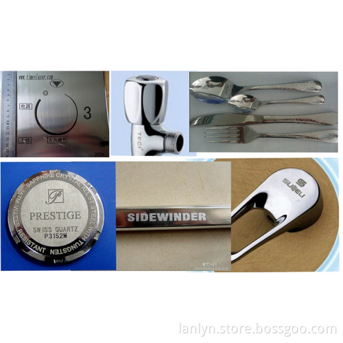 high quality stainless steel portable fiber laser marking machine for metal color engraving